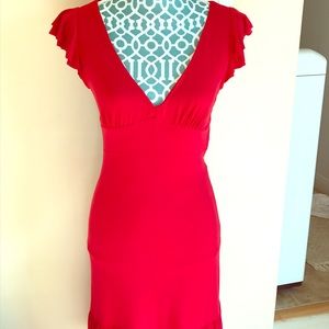 Perfect for the Holidays Backless Red Dress